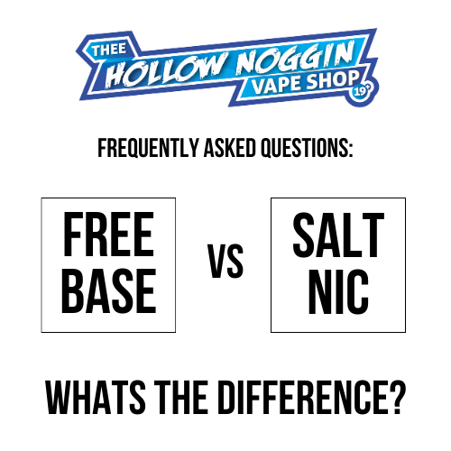 Decoding Nicotine Choices: Freebase vs. Salt Nicotine in E-Cigarettes